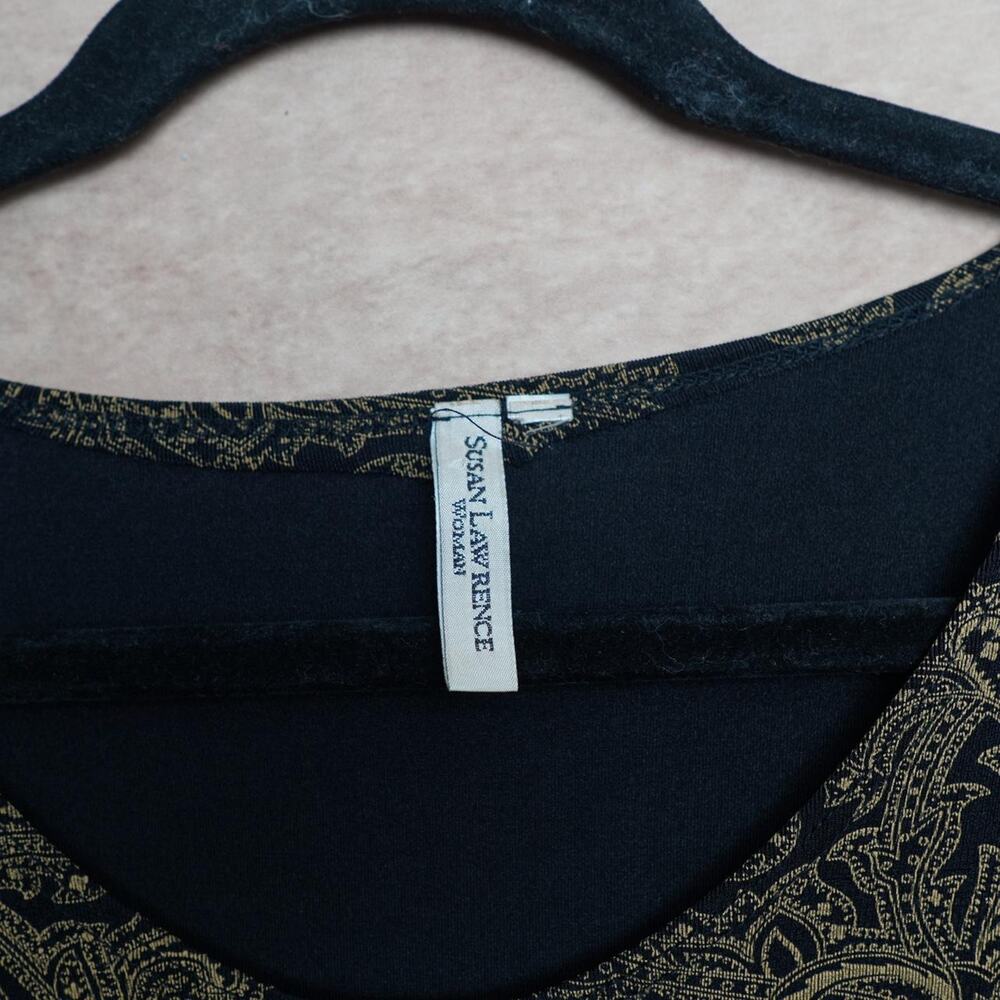 Susan Lawrence Paisley Swing Top XL - Picture 4 of 5